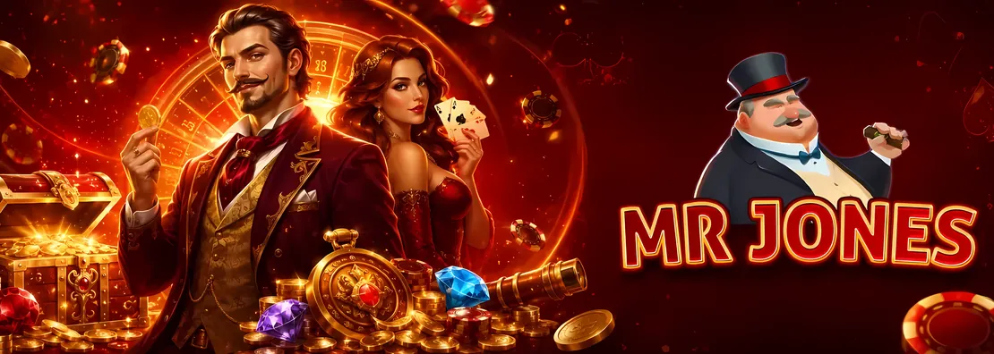 Mr Jones Casino: jackpots, tournaments and cashback